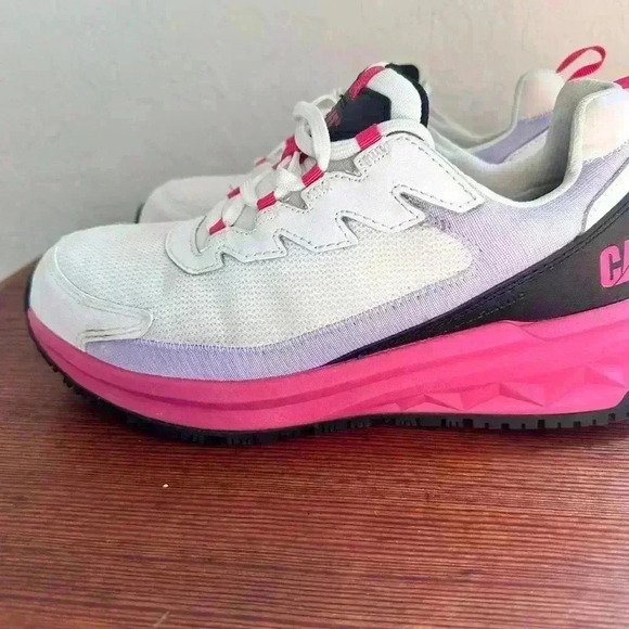 CAT Women's Streamline Runner CCT Original Work Shoe Size 8 Composite Toe EUC - Picture 7 of 13
